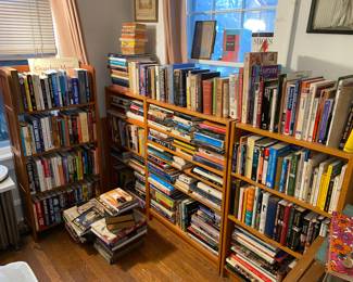 The start of tons of books on every floor!