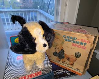 Battery operated dog toy 