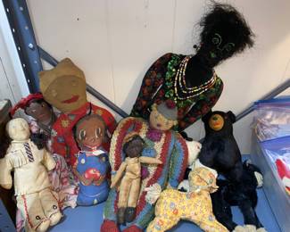 Assorted Vtg. Dolls 
