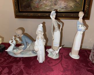 Lladro statues 