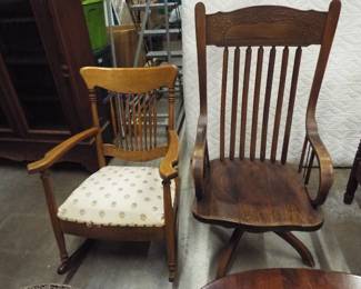 Old Wooden Chairs