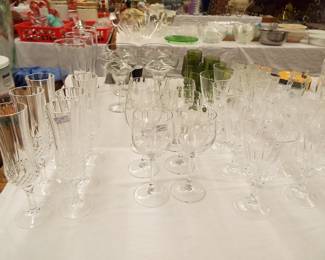 Crystal stemware