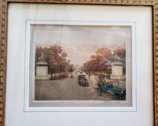 Victor Valery Etching