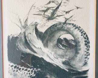 Abel Pann Lithograph