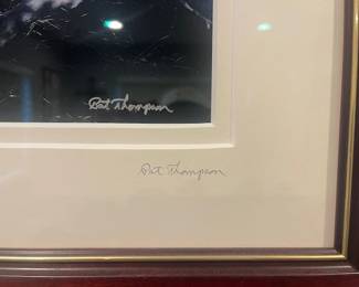 Photo signed Pat Thompson