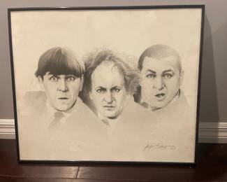 Lithograph By Gary Sanderup signed