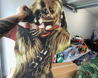 6ft cardboard Star Wars Chewbacca