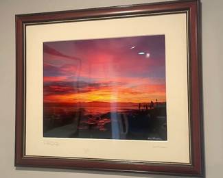 Photo signed Pat Thompson