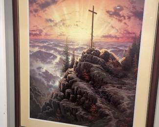 print by Thomas Kinkade