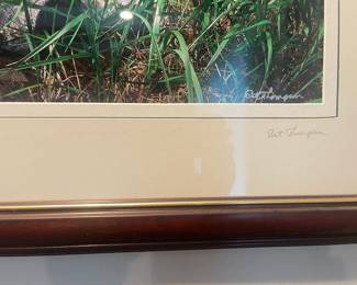 Photo signed Pat Thompson