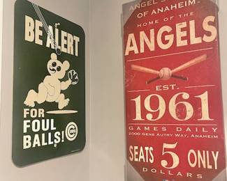 baseball signs