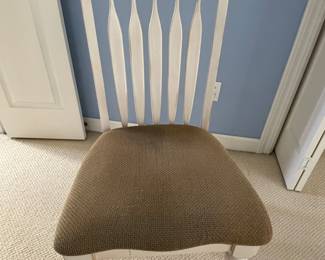 38-$300 Cream Hettich Desk 46x20x66,  bookcases 24x20x66 and chair 20x20x40