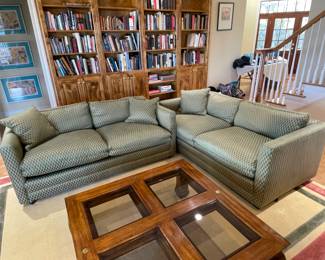 1-$250 Each mint condition. Green loveseat  66x35x25