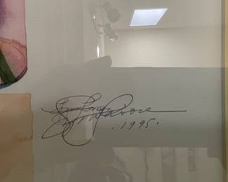 39-$ Pair Lynn Larson 16x18 "Spring Iris" and "Lori's Bouquet"