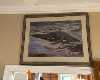 $80 Gator print 
