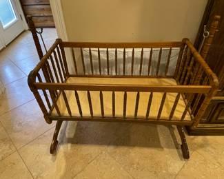 $120 Baby cradle 40Wx32Dx39H
