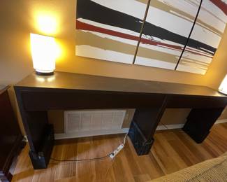 $240 Sofa console 8'Wx15"Dx37"H
