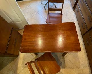 $96 Child table 31x18x21 & 2 chairs 
