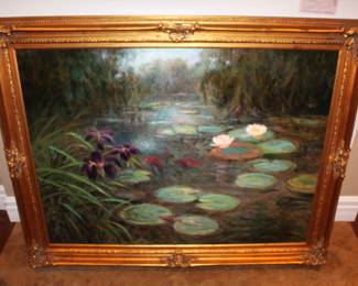 Beautifully Framed Oil Painting.