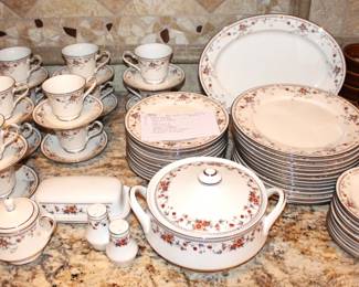 Noritake china.