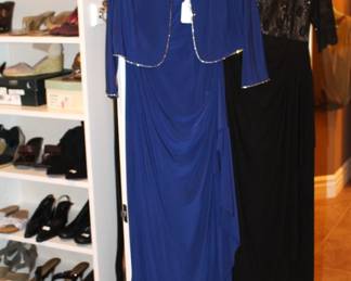 Beautiful formal dresses.