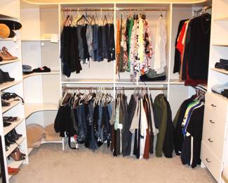 Lots of clothing both men's and women's.  