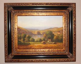 Beautifully Framed Oil Painting.