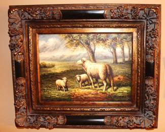 Beautifully Framed Oil Painting.