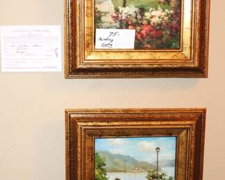 Beautifully Framed Oil Paintings.