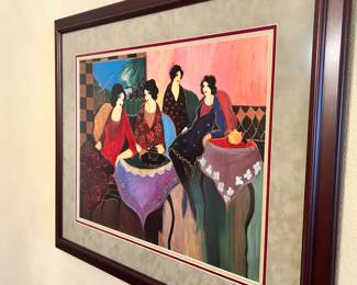 Yes it’s a Tarkay print 