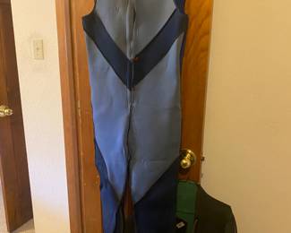 His and hers scuba equipment. Spear fishing, Snorkeling, masks, wetsuits, aqualung knife. 