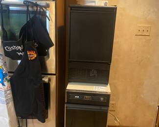 Ice maker and trash compactor 