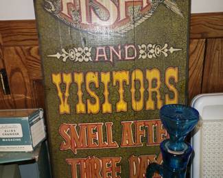 Vintage bar signs