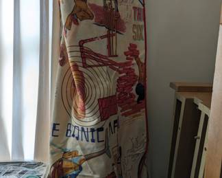 Six Million Dollar Man blanket