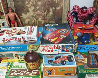 Six Million Dollar Man, Vintage Games, Cars, Toys