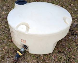 Polyvinyl Truck Bed Water Tank With Spigot, 250 Gallons