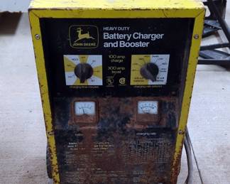 John Deere Heavy Duty Battery Charger And Booster, Model TY1340, Powers On