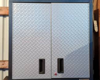 Whirlpool Corp. Gladiator 3 Shelf Wall Mounted 2 Door Metal Cabinet, Model 3406190, 30" x 30" x 12"