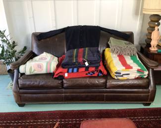 North west traders and Hudson bag wool blankets