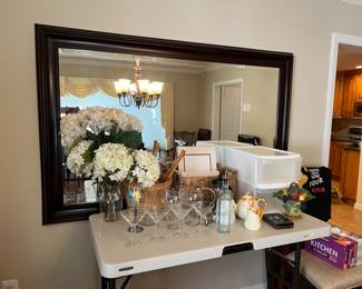 mirror, bric-a brac