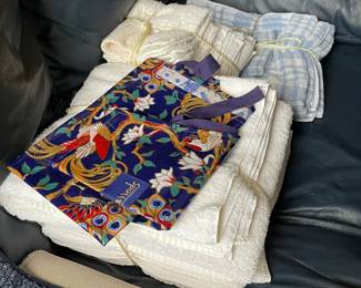 Bath towels and linens