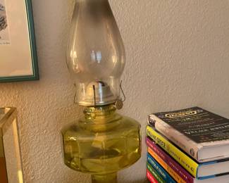 Vintage oil lamp