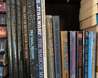 Star Wars books.