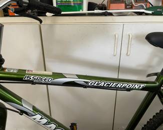 15 speed GLACIERPOINT mountain bike