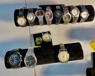 Mens and Ladies vintage watches.