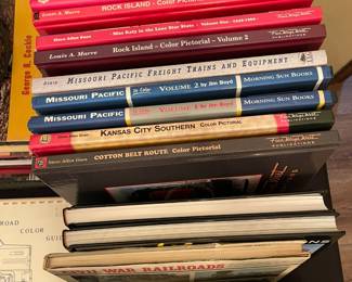 Great vintage books on railroads across the US, by region and by manufacturer.