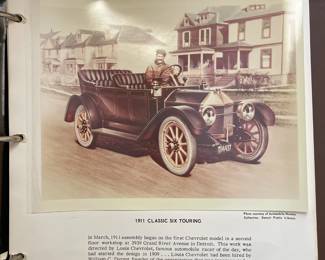 Antique book: A Chronicle of Chevrolet Products circa 1940's