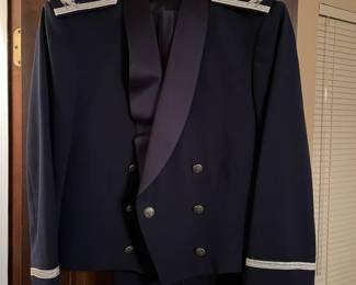 USAF dress blue uniforms.