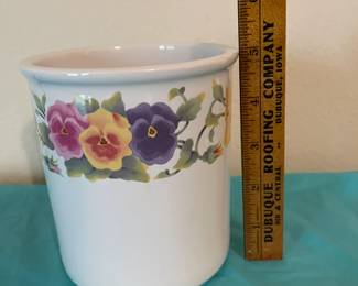 Corning Ware Summer Blush 5 inch crock