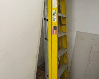 6 foot and 8 foot ladders
